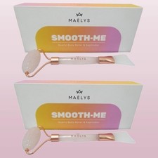 MAELYS SMOOTH-ME QUARTZ BODY ROLLER APPLICATOR BOXED LOT OF 2
