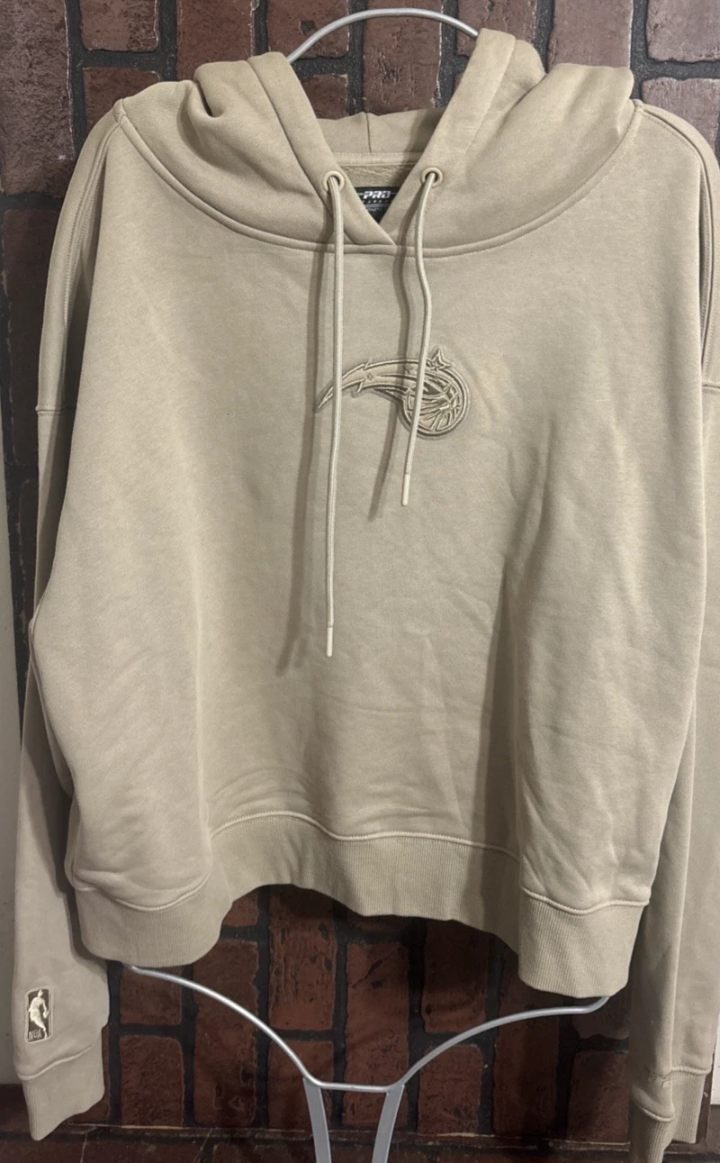 Orlando Magic Womens Taupe Hoodie Sweater - XL