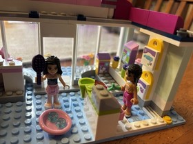 LEGO Friends 41007 Heartlake Pet Salon 💯% Complete w/Manual EUC No Box or PU IL