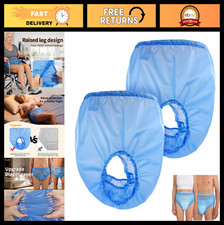 2 Pack Waterproof Adult Incontinence Pants, Reusable Diaper Covers, Leak-Proof P