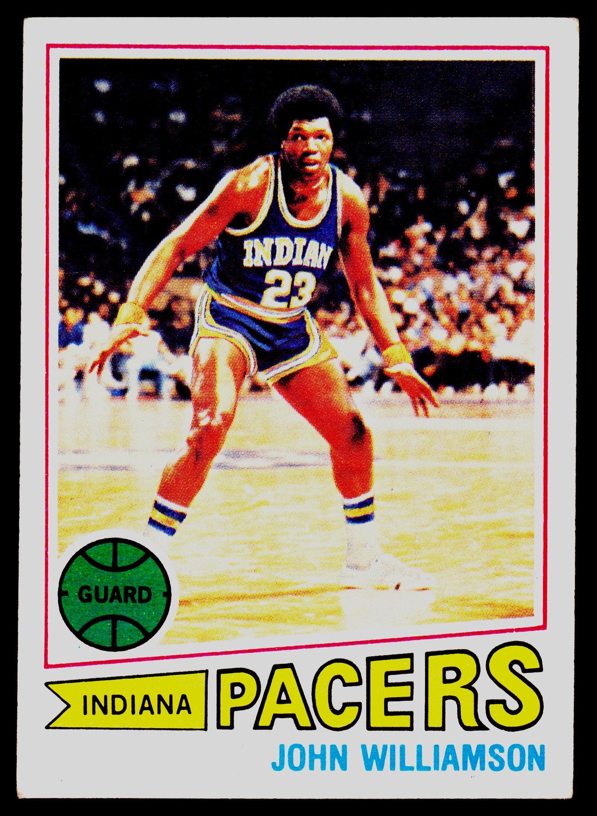 1977-78 Topps #44 John Williamson White Backs - POOR