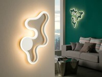 Wandlampe Wandleuchte Designer Lampe Led Strahler Wandbeleuchtung Weiss Marea