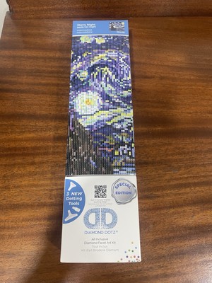   Diamond Dotz-- Starry Night-- Special Edition Diamond Painting Art-- New