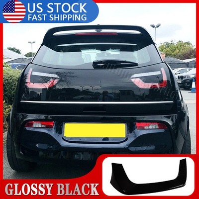For BMW I3 i3S Hatchback 2014-2022 Gloss Black Rear Roof Window Spoiler Wing Lip