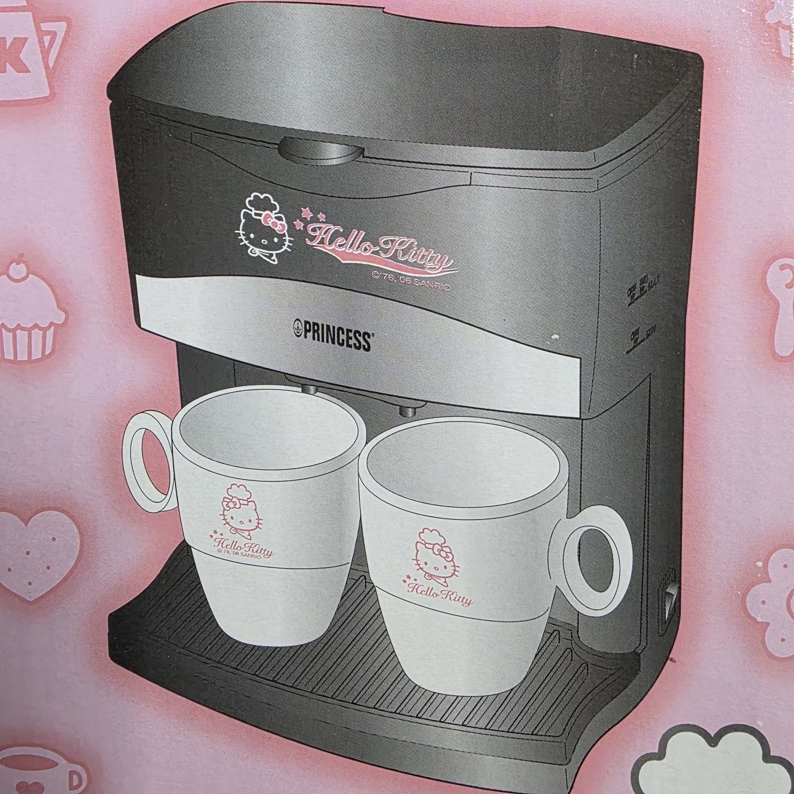 & Two Mugs 2006 Read Japan Sanrio New