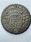 1737 Mexico Colonial 1/2 Real Silver Milled Bust-Type Mo MF KM#79 BN — photo 2