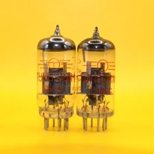 2x Tungsram E88CC Matched Pair NOS Double Triodes = 6922 CCa CV2492 9622 GL-6307