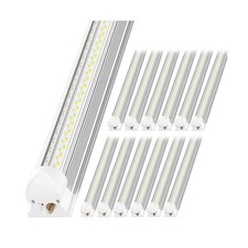 LED Shop Light 4FT, 6000K 50W 7500LM, Linkable Utility Ceiling Light Fixture,...