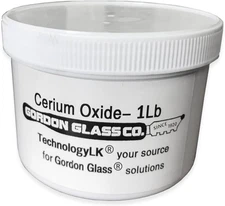 Cerium Oxide High Grade Glass Polishing Compound - 1 Lb (Pack of 1)