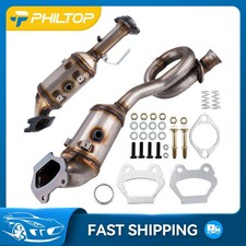 Philtop Exhaust Catalytic Converter 2pcs For 12-2017 Jeep Wrangler 2018 Jk Epa