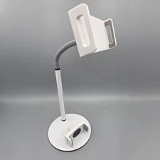 Universal Adjustable Desktop Phone/Tablet Stand Holder - White