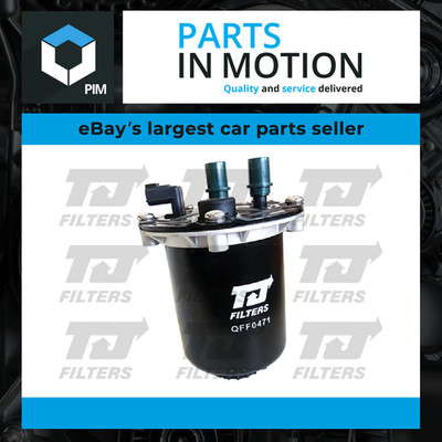 Fuel Filter fits DACIA DUSTER 1.5D 2010 on TJ Filters Genuine Quality Guaranteed