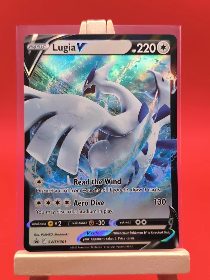 Lugia V SWSH301 Sword & Shield Ultra Rare Holo Promo Pokemon Card * New * - Image 2 of 4