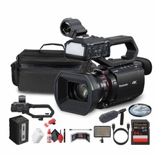 Panasonic HC-X2100 UHD 4K 3G-SDI/HDMI Pro Lightweight Camcorder with 24x Zoom -
