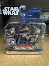 Star Wars Micro Galaxy Squadron Obi Wan's Jedi Interceptor Series 3  0056 - NEW