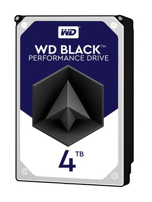 Western Digital 4TB WD Black Performance Internal Hard Drive HDD - 7200 RPM
