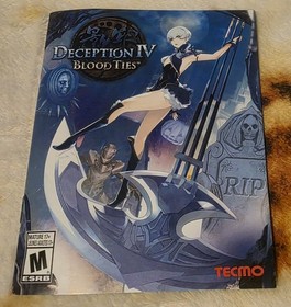 Deception IV: Blood Ties (Deception Series) PS3, Playstation 3 CIB