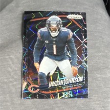 Panini Prizm 2025 Jaylon Johnson Chicago Bears Prizm Parallel Football Card #44