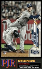 Michael Brosseau 2020 Topps #133 Tampa Bay Rays Rookie