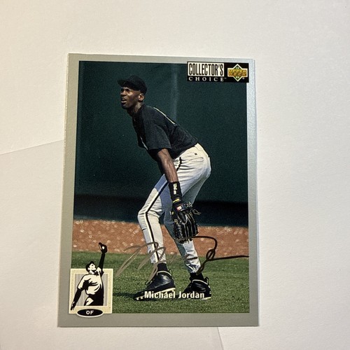 1994 Collector’s Choice Michael Jordan Silver Signature #23 Baseball Rookie RC