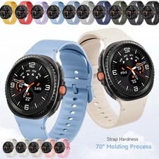 For Samsung Galaxy Watch 8 40/44mm/8 Classic Soft Silicone Breathable Sport Band
