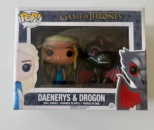 Funko Pop! Game of Thrones Metallic Daenerys & Drogon 2 Pack