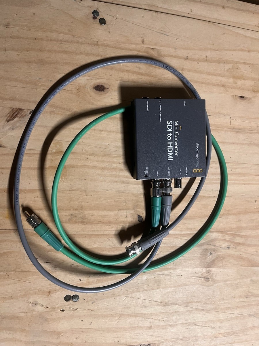 Black Magic Design Mini Converter SDI to HDMI Distribution Black Magic Design Mini Converter SDI to HDMI Distribution