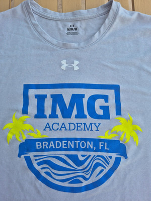 IMG Academy, Under Armour shirt, Medium, Bradenton Florida 