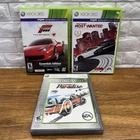 Lot of 3 Xbox 360 Racing Games Forza 4 Need for Speed Most Wanted Burnout Tested