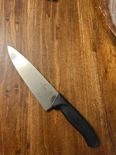 Victorinox Swiss Army 6.8063.20 Fibrox Straight Chef's Knife 8" Blade