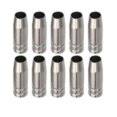 10* Conical Nozzle Gas Nozzle For MB 15AK MIG MAG CO2 Welding Torch Parts DIY