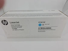 HP 508X CF361X CF361XC Cyan High Yield Toner Cartridge Jet Intelligence NEW QTY