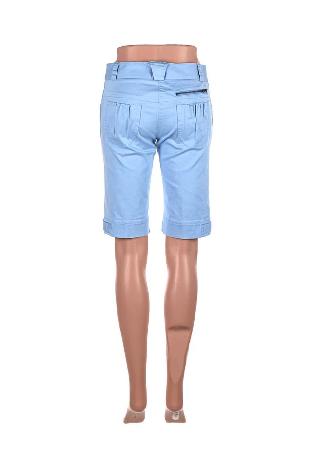 Lija Women Shorts Bermuda MED Blue Cotton - Image 2 of 2