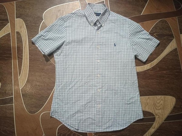 Men Polo Ralph Lauren Shirt White Cotton 36 / S / #CHYU