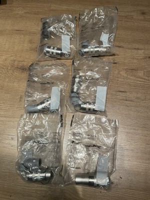 6x Hirschmann 933 711-001 Leitungsdose N 6 R EF S 