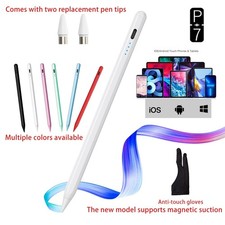 Stylus Pen for iPad 2018-2025, Pencil for Apple iPad 11th A16/10/9/8/7/6 Gen