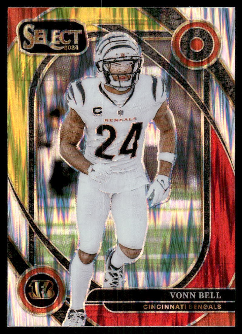 2024 Select Prizm Red and Yellow Shock #265 Vonn Bell - FB