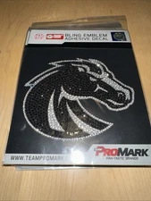 BOISE STATE University BRONCO Team ProMark Official NCAA Bling Emblem Car Decal