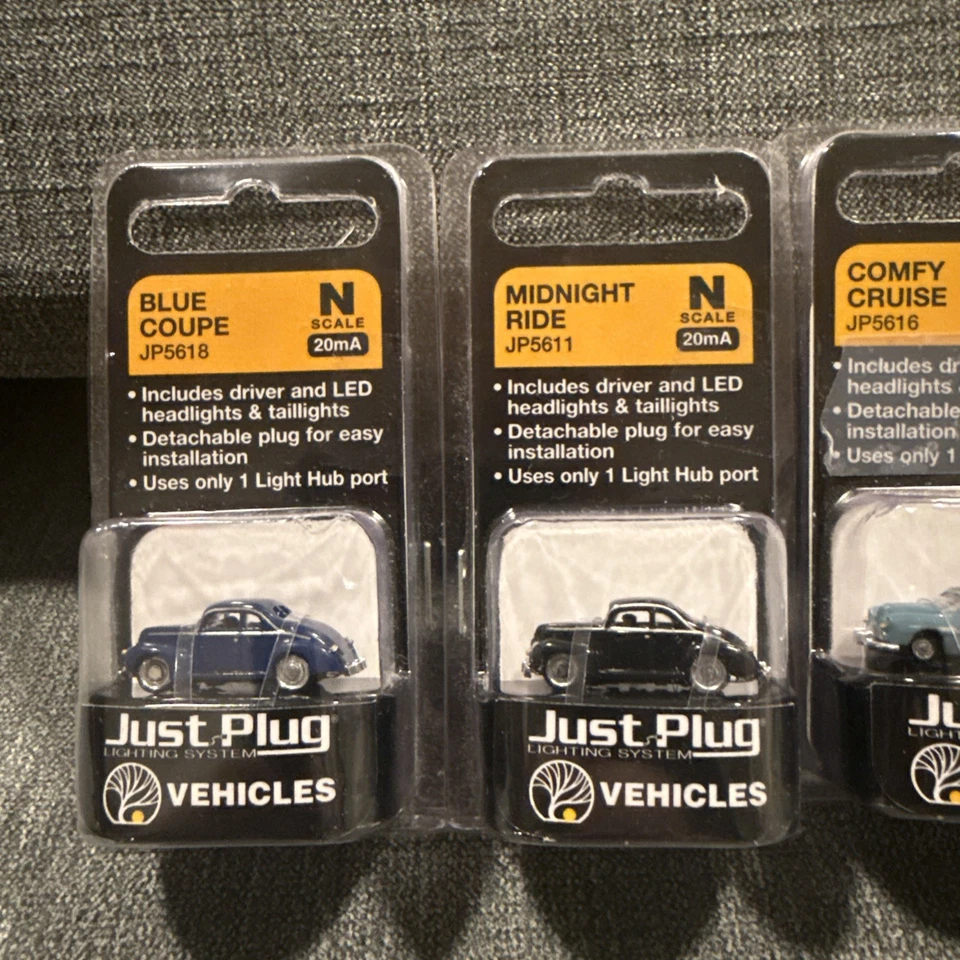 Kato Woodland Scenics N Scale Just Plug Vehicle New Unopened Package - Image 2 of 4