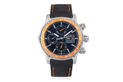 Ebel 1911 Discovery Chronograph Stahl Automatik Ref. E9750L62 1215889 B&P 2009