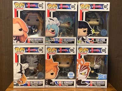 Funko Pop Bleach Lot of 6 ! Ichigo (3) + Soi Fon + Nelliel + Rangiku