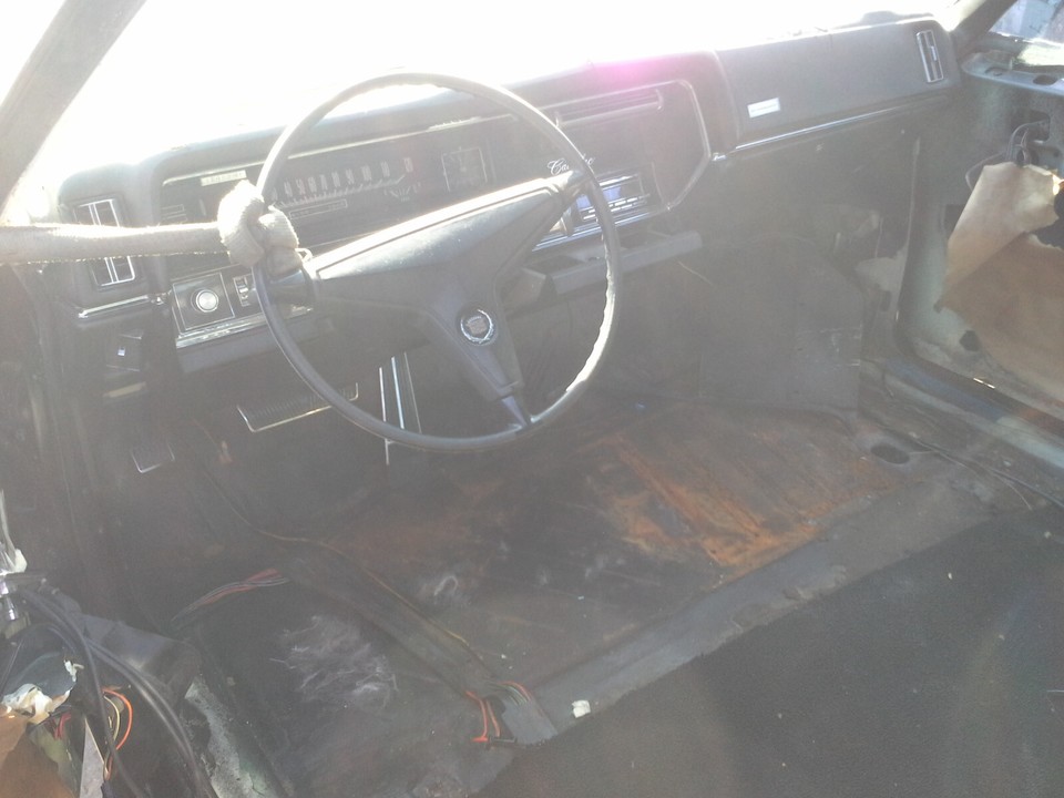 1967-1970 Cadillac Eldorado Rear Tail Light Assembly Backup Light Bezel ...