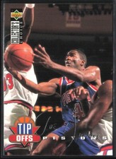 1994 Upper Deck Collector's Choice #173 Joe Dumars Silver Signature