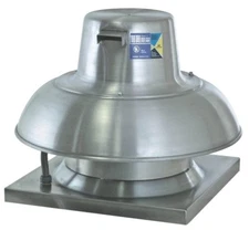 Centrifugal Downblast Exhaust Fan - 1600 CFM with Speed Control 21" Base