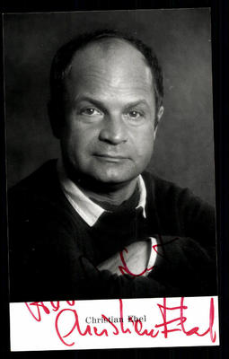Christian Ebel Autogrammkarte Original Signiert ## BC 39337