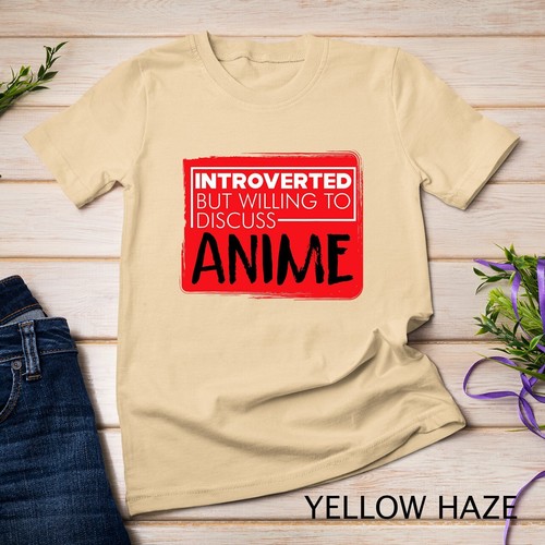 Divertida Anime Japonesa Animación Amantes Pun Quote Hombres Mujeres Camiseta Unisex Camiseta - Imagen 15 de 15