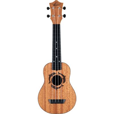 Oscar Schmidt Nature Series Dolphin 4-String Soprano Ukulele