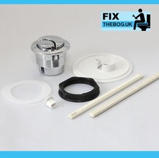 Sottini Reprise Push Button Dual Flush - Long Ratchet