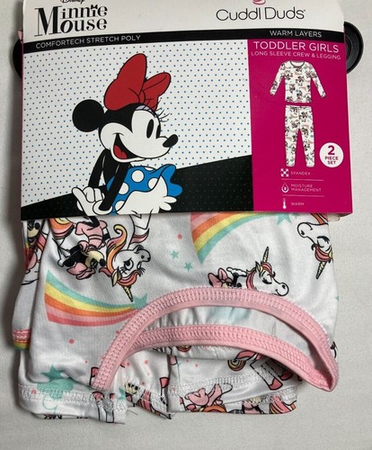 NWT Toddler Girls Cuddl Duds Thermal Warm Layers 2-Piece Set fabrics & prints - 第 38/43 張圖片