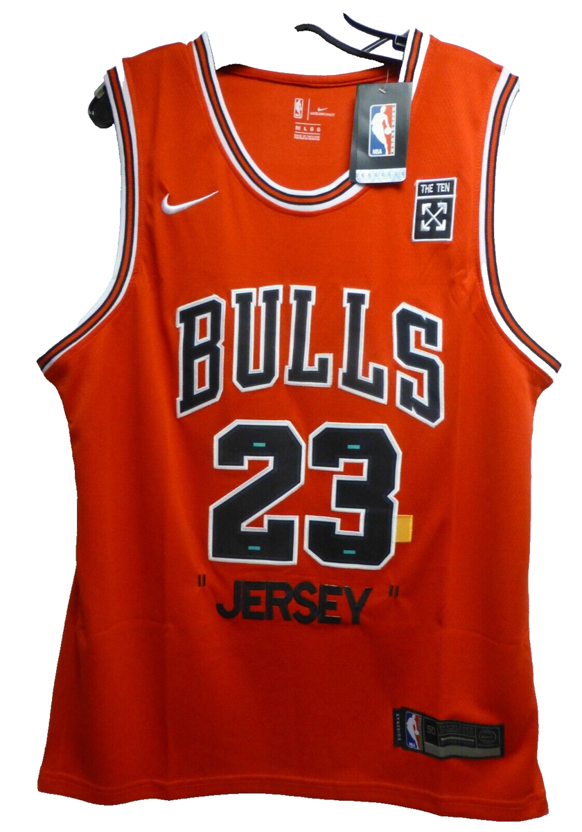 【ナイキ】NBA CHICAGO BULLS JORDAN #23ユニフォーム Nike Chicago Bulls Off White Red Michael Jordan #23